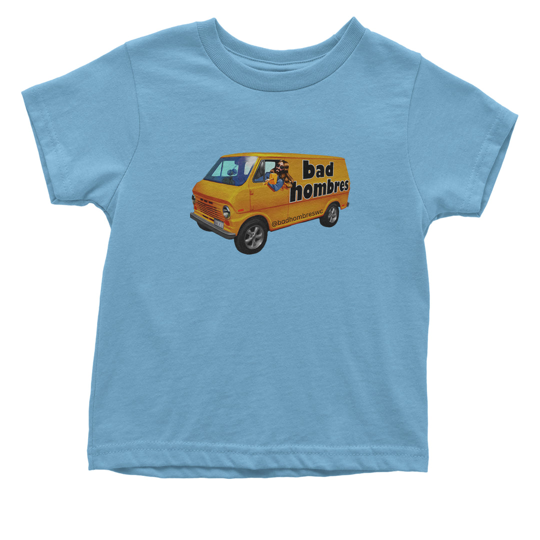 Bad Hombres Van West Chester Band Infant One-Piece Romper Bodysuit Or Toddler T-shirt Light Blue