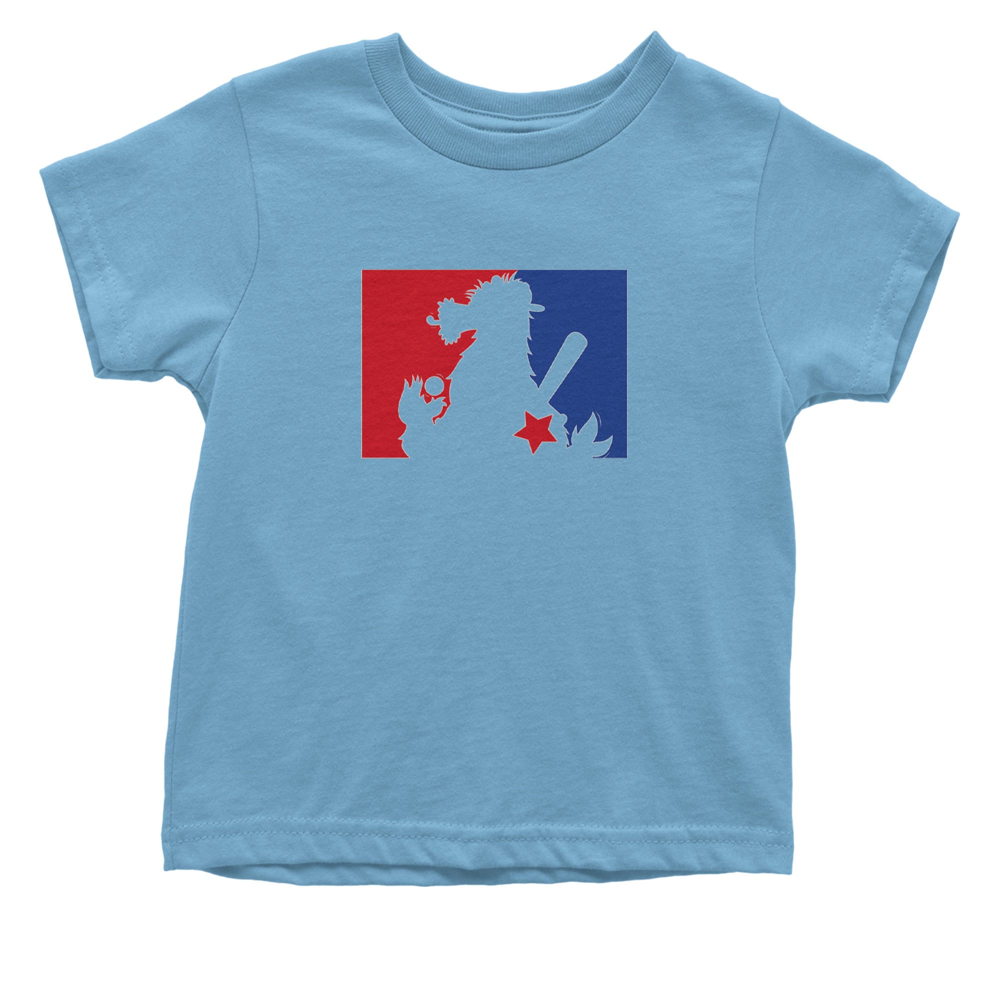 Philly Baseball Phan Infant One-Piece Romper Bodysuit Or Toddler T-shirt Light Blue