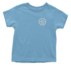TLC To Love a Canine Dog Rescue White Infant One-Piece Romper Bodysuit Or Toddler T-shirt Light Blue