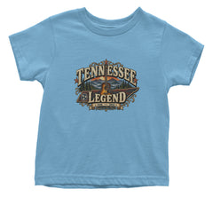 Tennessee Legend Country Music Dolly Infant One-Piece Romper Bodysuit Or Toddler T-shirt Light Blue