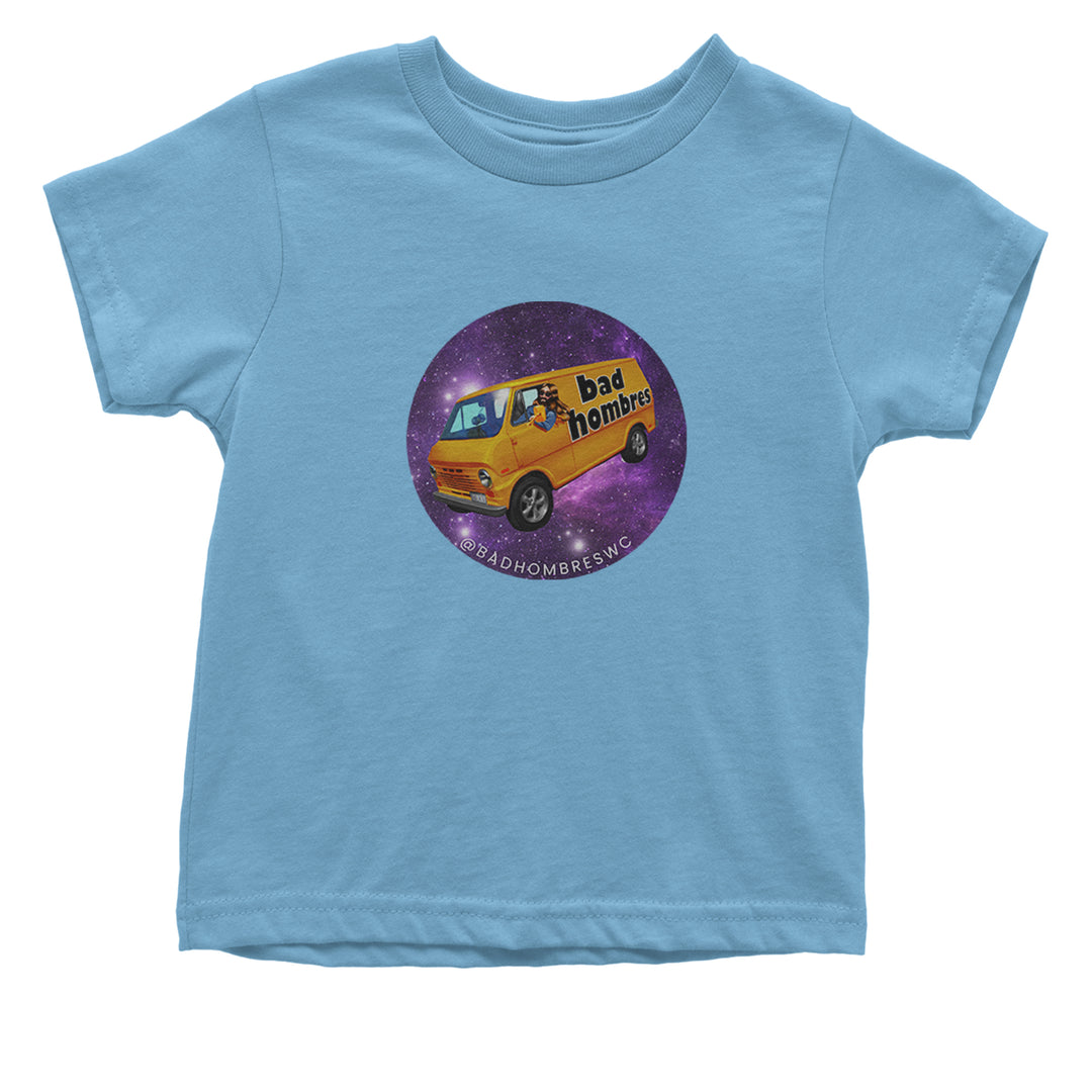 Bad Hombres Space West Chester Band Infant One-Piece Romper Bodysuit Or Toddler T-shirt Light Blue