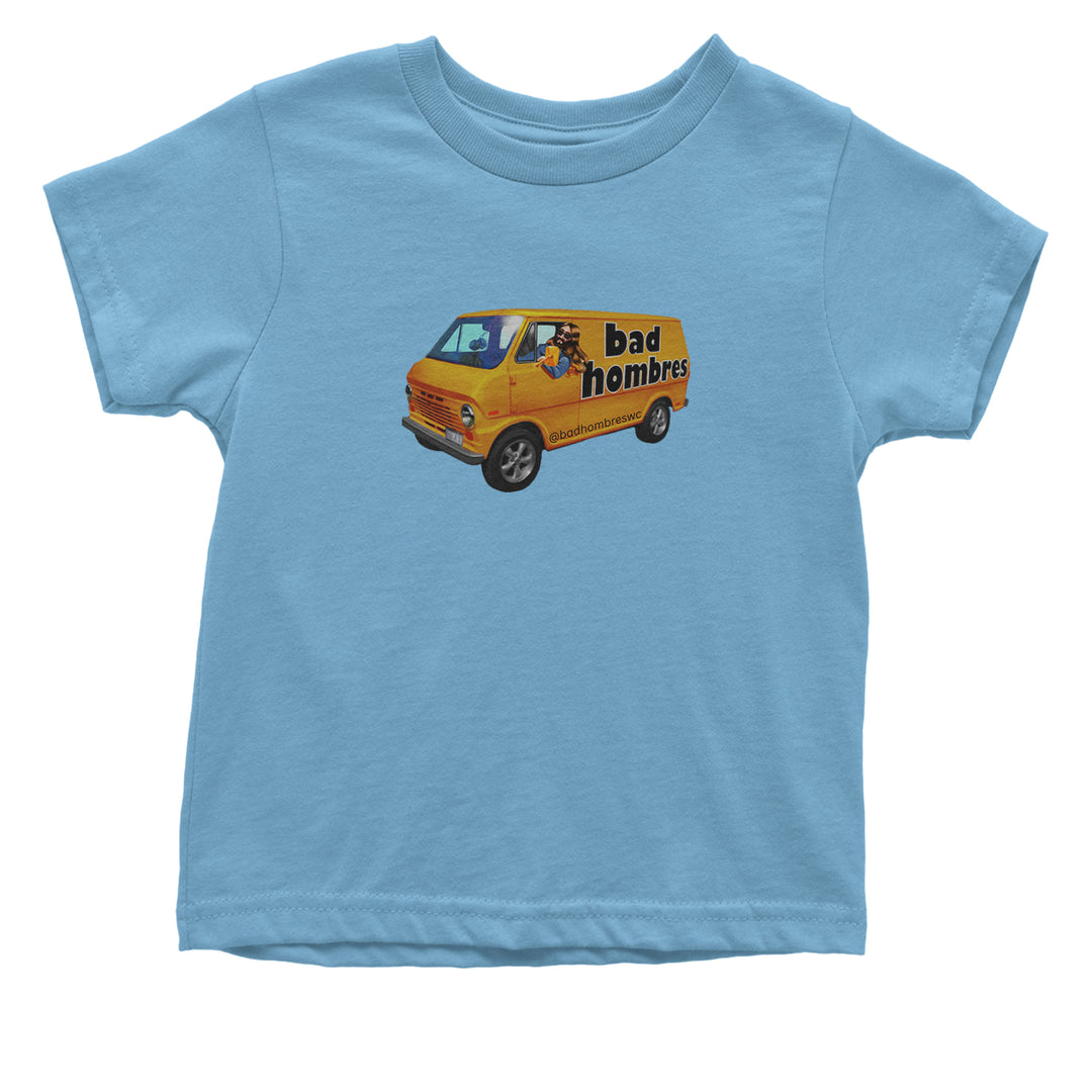 Bad Hombres Van West Chester Band Infant One-Piece Romper Bodysuit Or Toddler T-shirt Light Blue