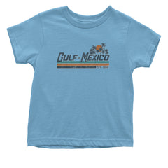 Gulf Of Mexico Established Year 1550 Infant One-Piece Romper Bodysuit Or Toddler T-shirt Light Blue