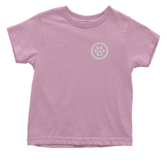 TLC To Love a Canine Dog Rescue White Infant One-Piece Romper Bodysuit Or Toddler T-shirt Light Pink