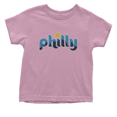 Skyline Philly Philadelphia Infant One-Piece Romper Bodysuit Or Toddler T-shirt Light Pink