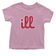 ILL Vintage It's A Philly Thing Infant One-Piece Romper Bodysuit Or Toddler T-shirt Light Pink