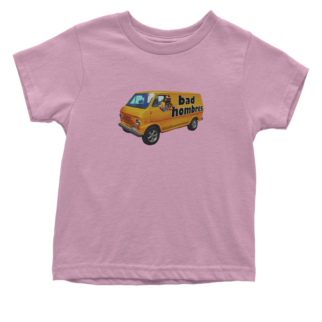 Bad Hombres Van West Chester Band Infant One-Piece Romper Bodysuit Or Toddler T-shirt Light Pink