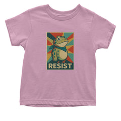 Resist Portland Protest Frog Infant One-Piece Romper Bodysuit Or Toddler T-shirt Light Pink