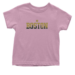 Boston City Pride Irish Infant One-Piece Romper Bodysuit Or Toddler T-shirt Light Pink