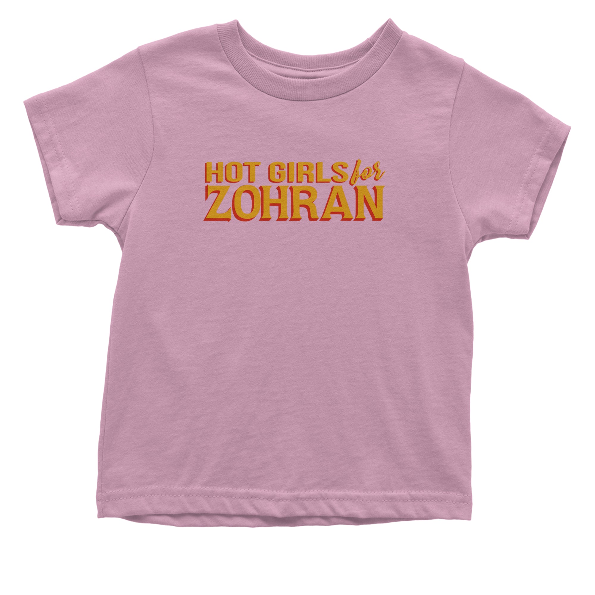 Hot Girls for Zohran Meme Infant One-Piece Romper Bodysuit Or Toddler T-shirt Light Pink