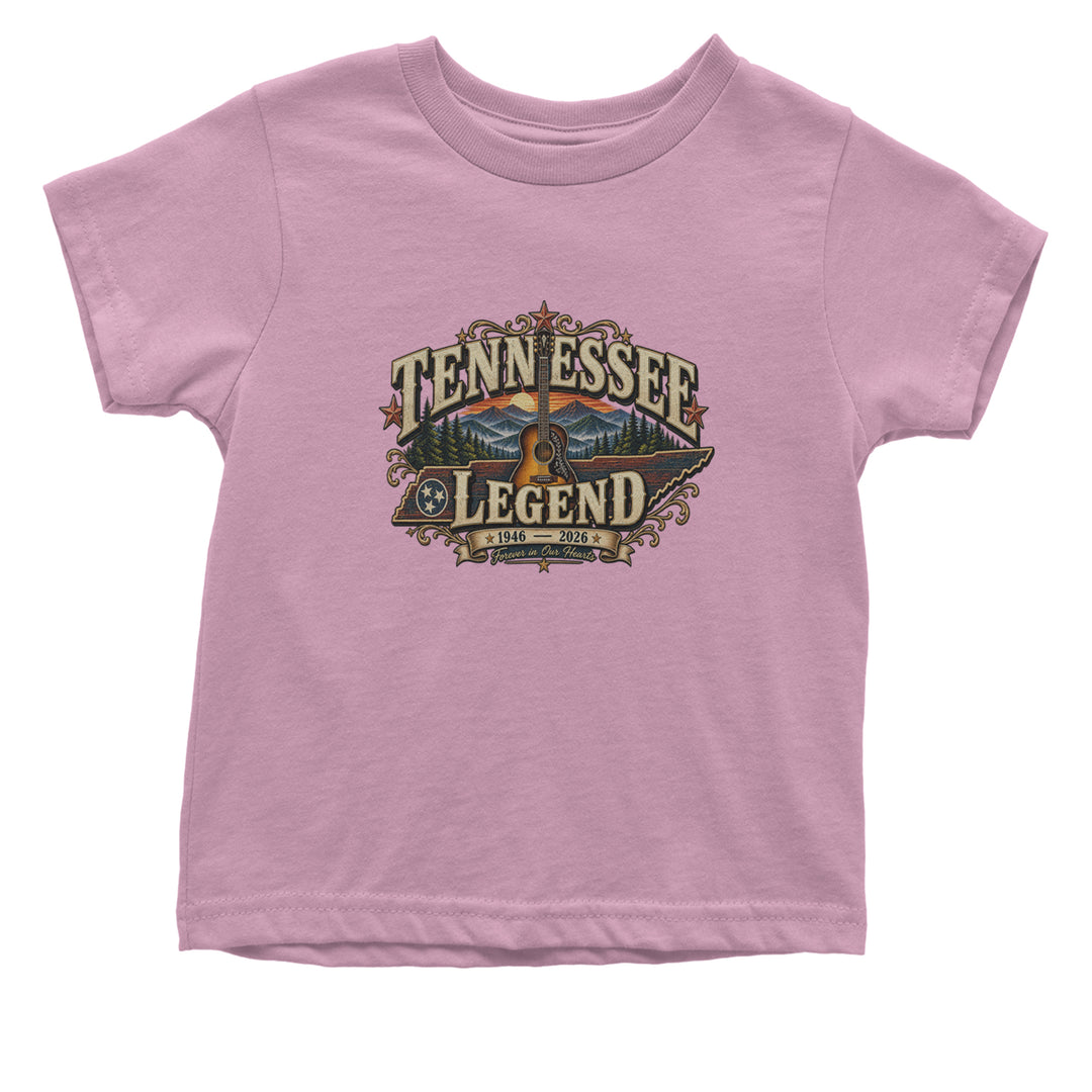 Tennessee Legend Country Music Dolly Infant One-Piece Romper Bodysuit Or Toddler T-shirt Light Pink