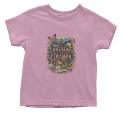I Will Always Love You Dolly Infant One-Piece Romper Bodysuit Or Toddler T-shirt Light Pink