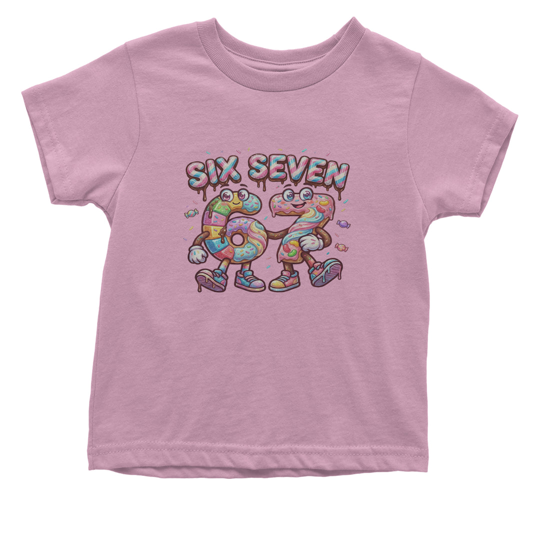 67 Candy Swirl Meme Infant One-Piece Romper Bodysuit Or Toddler T-shirt Light Pink