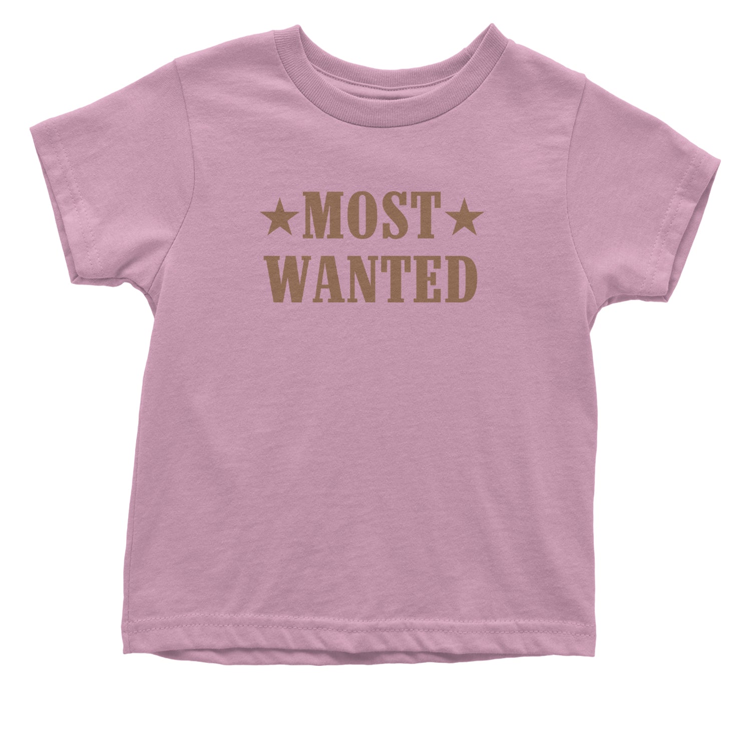 Most Wanted Cowboy Infant One-Piece Romper Bodysuit Or Toddler T-shirt Light Pink