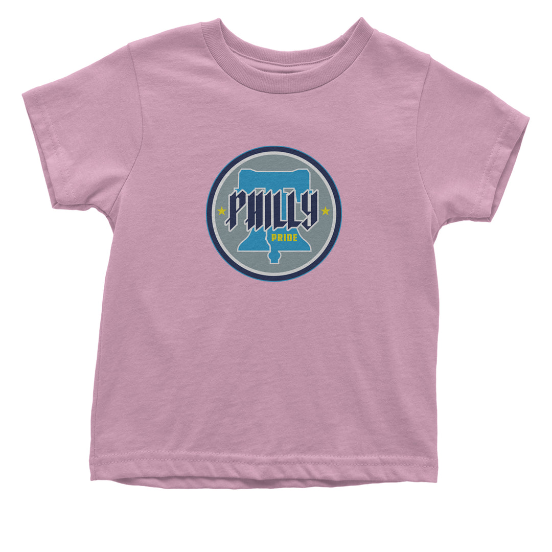 Philly Pride Liberty Bell Infant One-Piece Romper Bodysuit Or Toddler T-shirt Light Pink