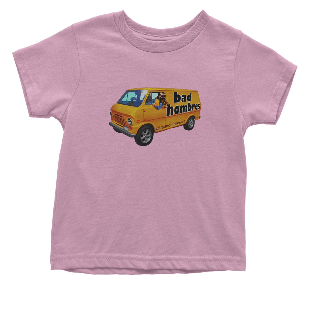 Bad Hombres Van West Chester Band Infant One-Piece Romper Bodysuit Or Toddler T-shirt Light Pink