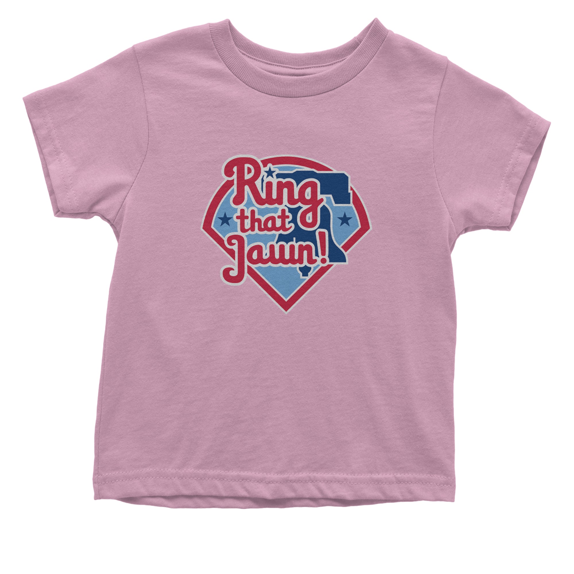 Ring That Jawn Philly Baseball Infant One-Piece Romper Bodysuit Or Toddler T-shirt Light Pink