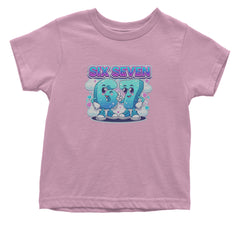 67 Six Seven Meme Kawaii Cloud Infant One-Piece Romper Bodysuit Or Toddler T-shirt Light Pink
