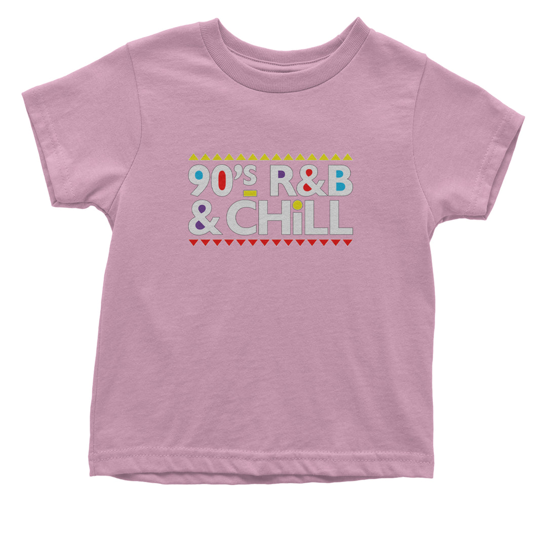 90s R&B and Chill Retro Throwback Infant One-Piece Romper Bodysuit Or Toddler T-shirt Light Pink
