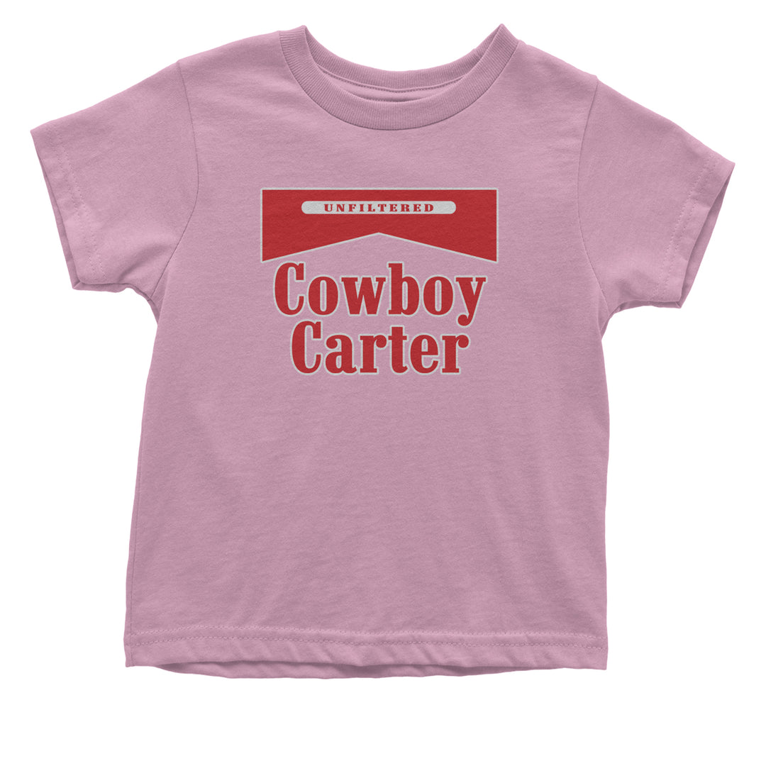 Cowboy Karter Country Act Two Infant One-Piece Romper Bodysuit Or Toddler T-shirt Light Pink