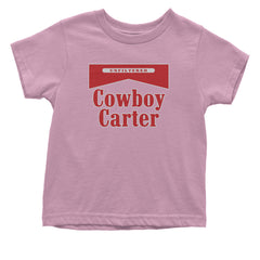 Cowboy Karter Country Act Two Infant One-Piece Romper Bodysuit Or Toddler T-shirt Light Pink