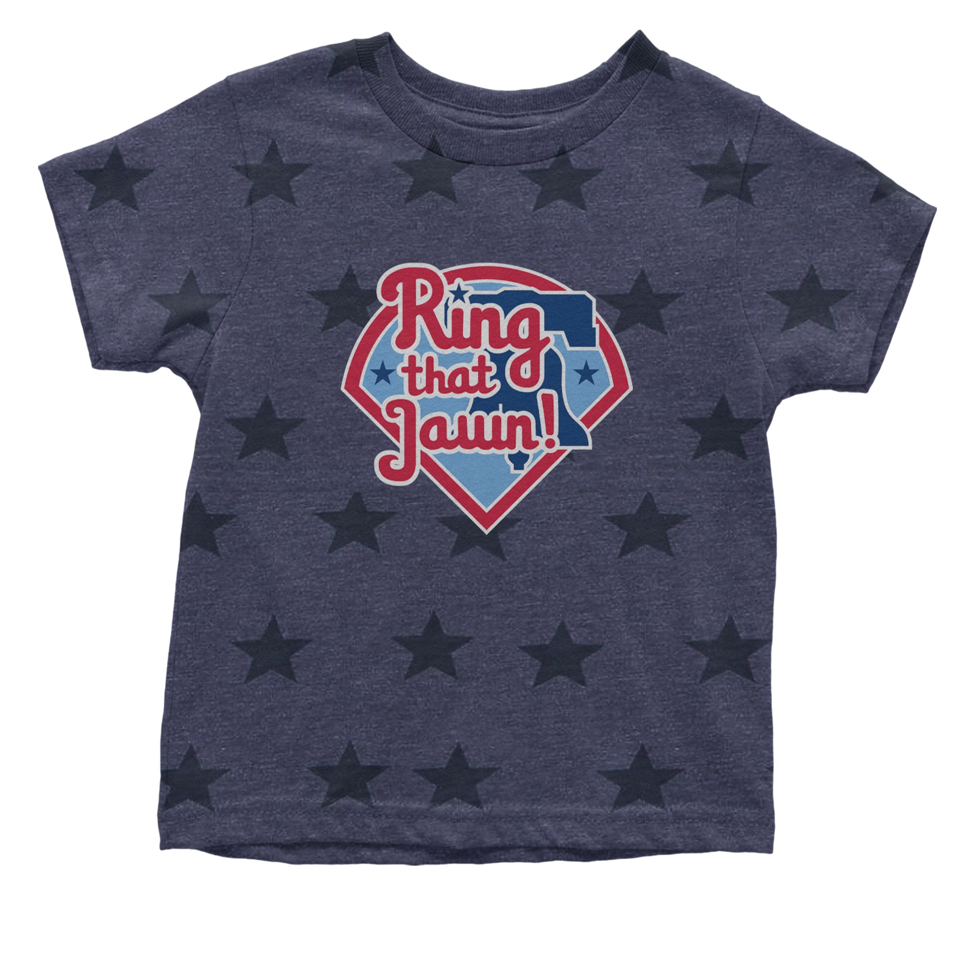 Ring That Jawn Philly Baseball Infant One-Piece Romper Bodysuit Or Toddler T-shirt Navy Blue STAR
