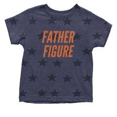 Father Figure Infant One-Piece Romper Bodysuit Or Toddler T-shirt Navy Blue STAR