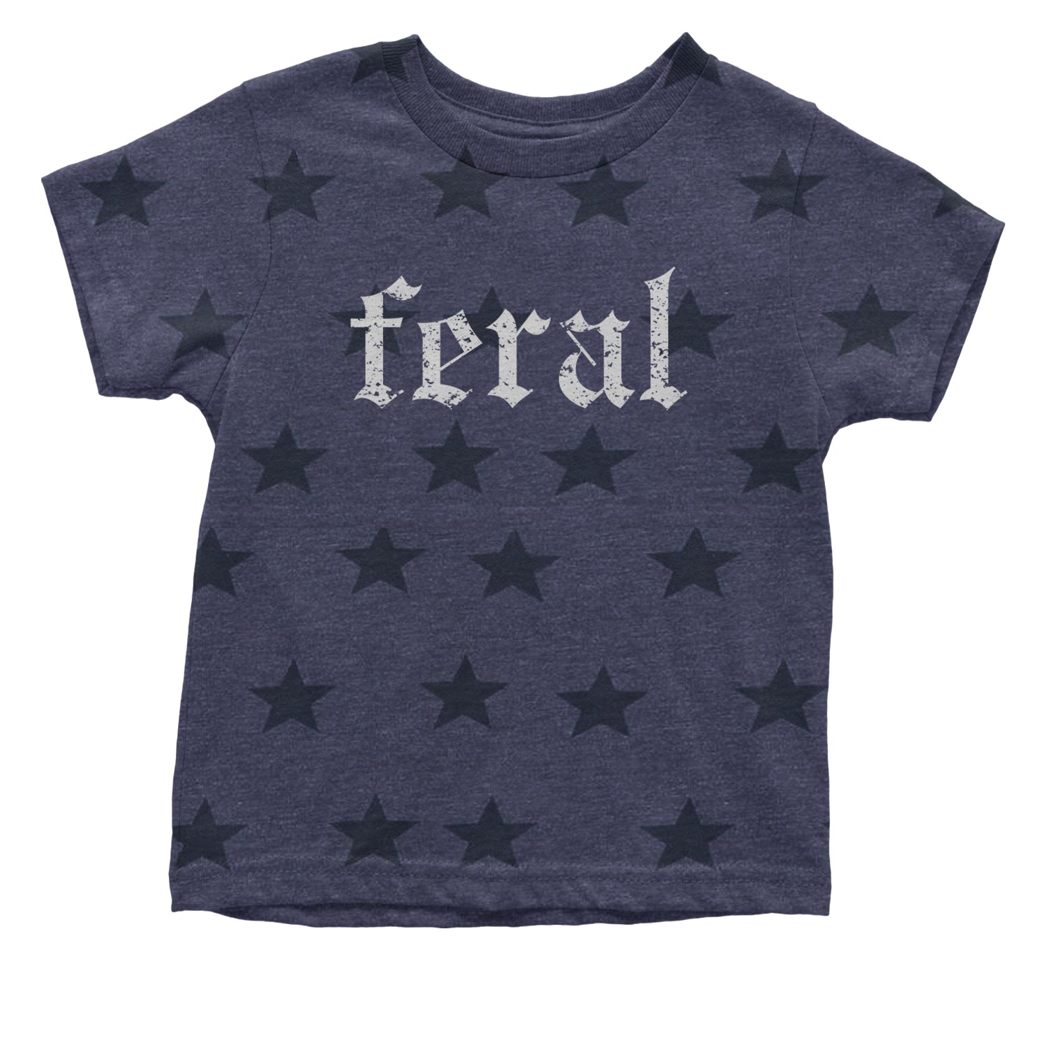 Feral Club Rat Festival Rave EDM Infant One-Piece Romper Bodysuit Or Toddler T-shirt Navy Blue STAR