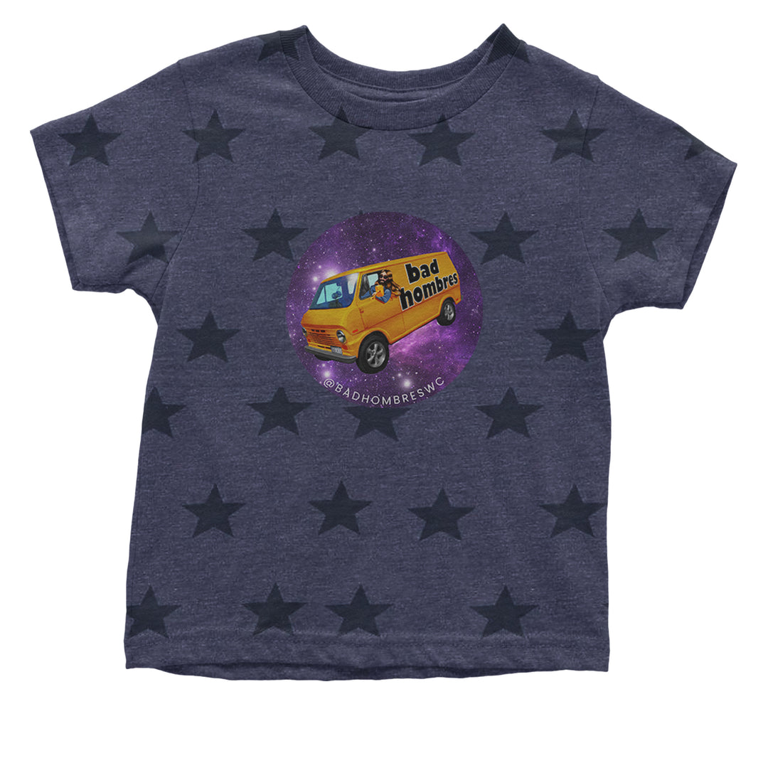 Bad Hombres Space West Chester Band Infant One-Piece Romper Bodysuit Or Toddler T-shirt Navy Blue STAR