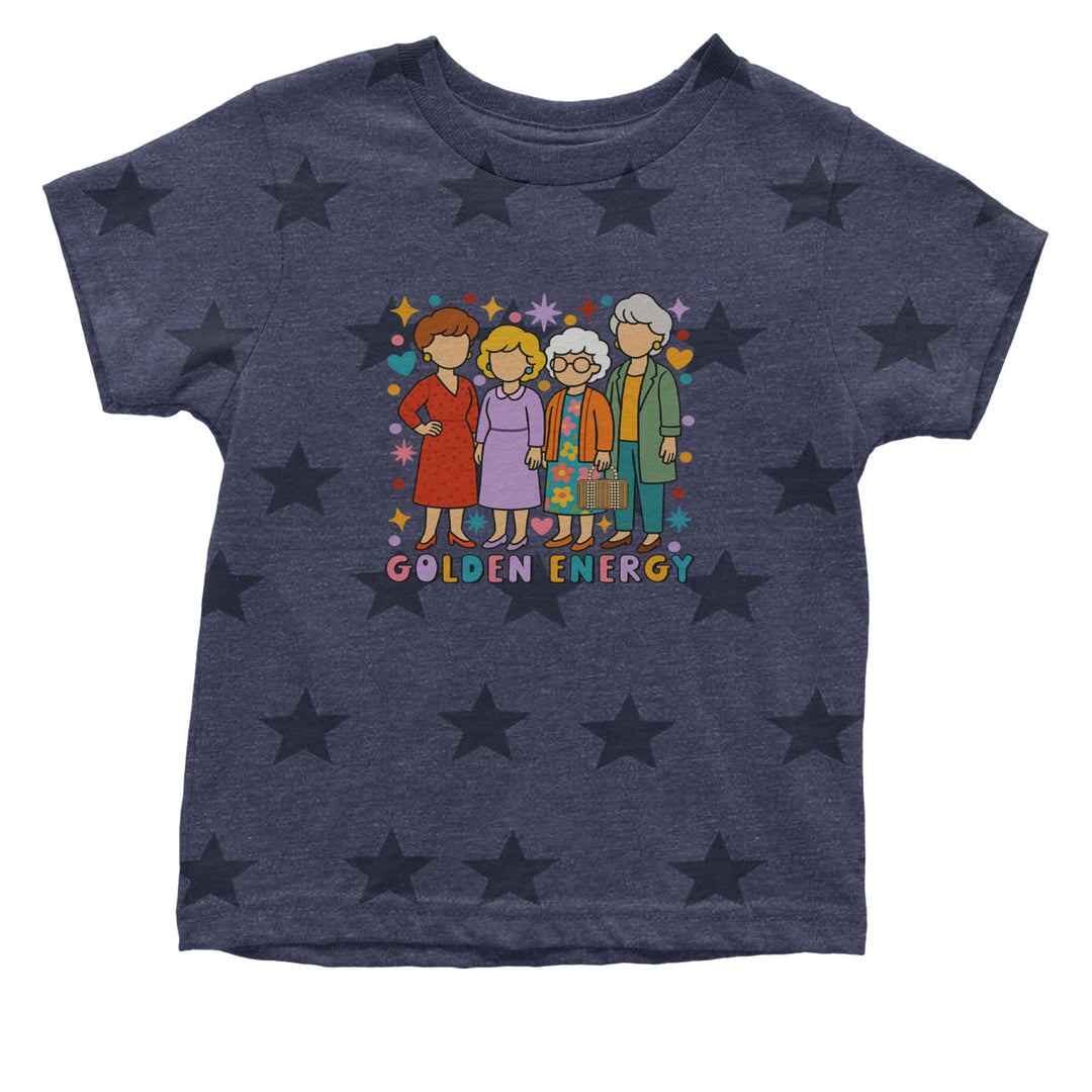 Golden Forever Golden Girls Infant One-Piece Romper Bodysuit Or Toddler T-shirt Navy Blue STAR