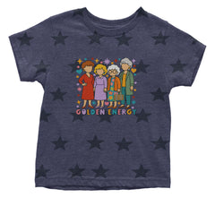 Golden Forever Golden Girls Infant One-Piece Romper Bodysuit Or Toddler T-shirt Navy Blue STAR