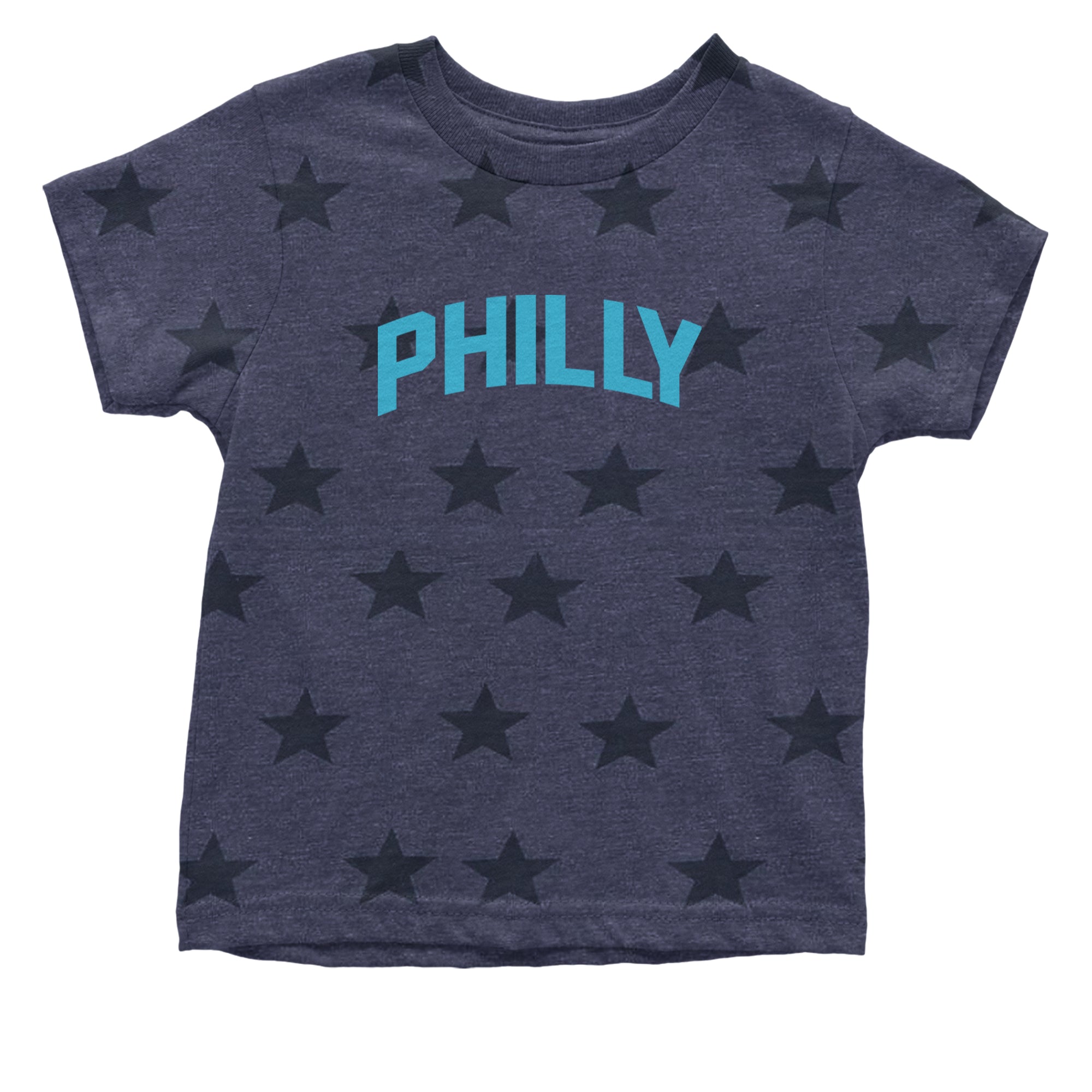 Philly Philadelphia Pride Infant One-Piece Romper Bodysuit Or Toddler T-shirt Navy Blue STAR