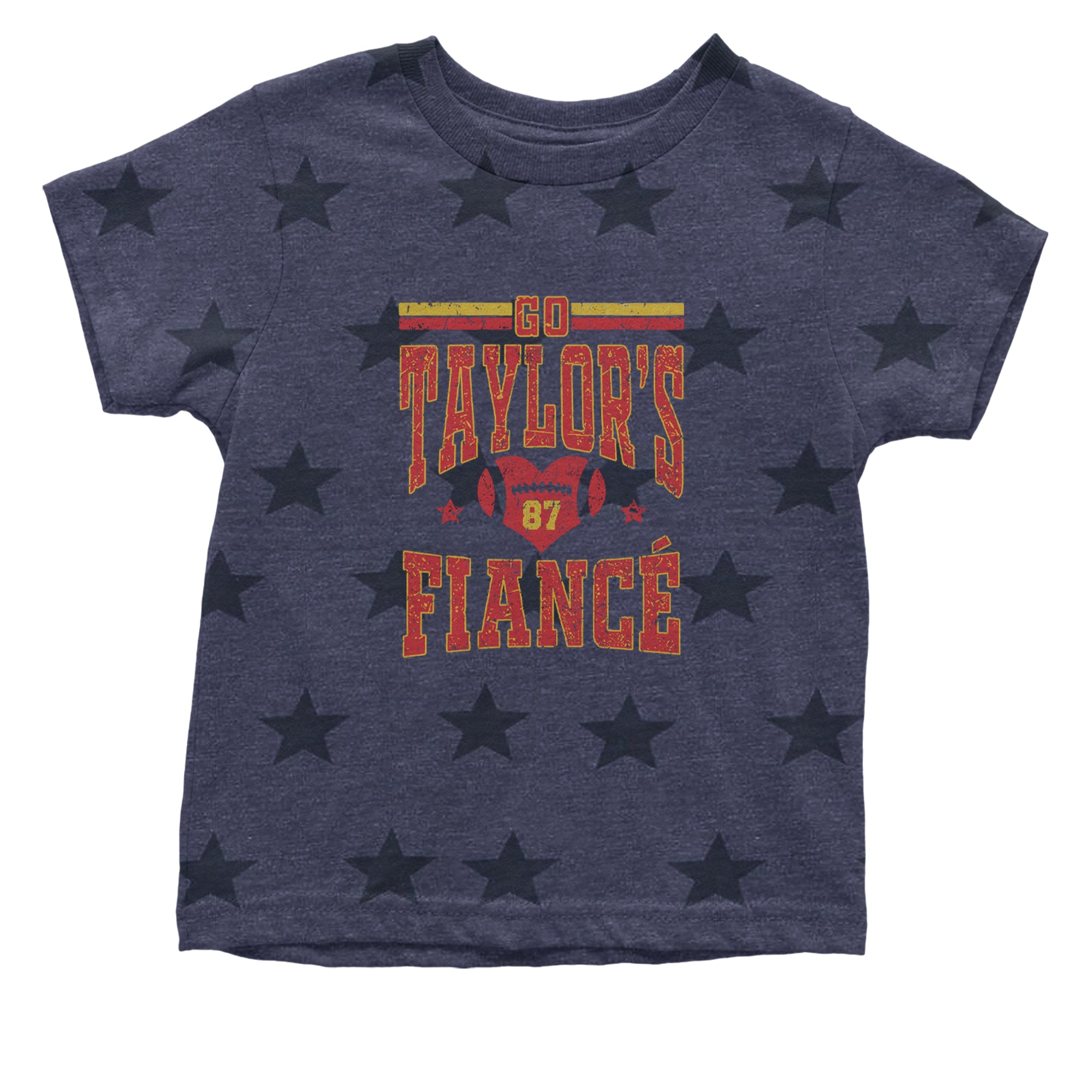 Go Taylor's Fiancé Engagement Game Day Infant One-Piece Romper Bodysuit Or Toddler T-shirt Navy Blue STAR