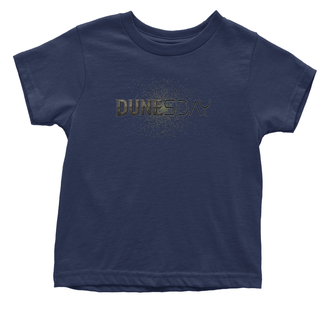 DunesDay Desert Apocolypse Infant One-Piece Romper Bodysuit Or Toddler T-shirt Navy Blue