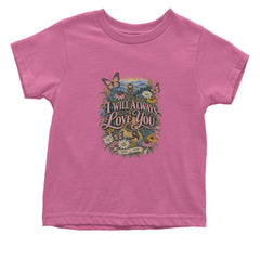 I Will Always Love You Dolly Infant One-Piece Romper Bodysuit Or Toddler T-shirt Raspberry