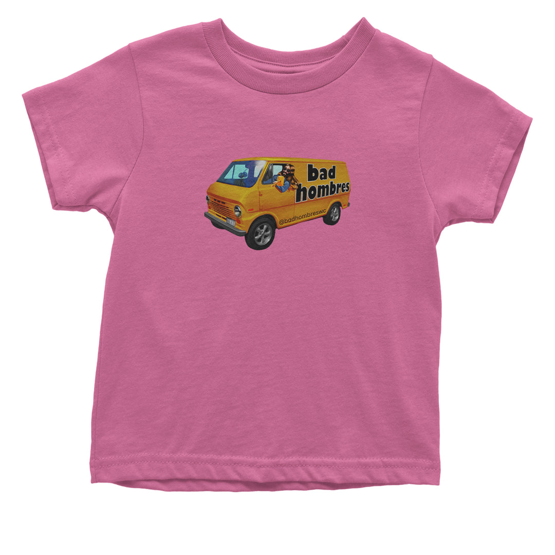 Bad Hombres Van West Chester Band Infant One-Piece Romper Bodysuit Or Toddler T-shirt Raspberry
