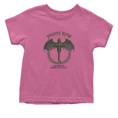 Fourth Wing Dragon Rider Vintage Basgiath War College Infant One-Piece Romper Bodysuit Or Toddler T-shirt Raspberry