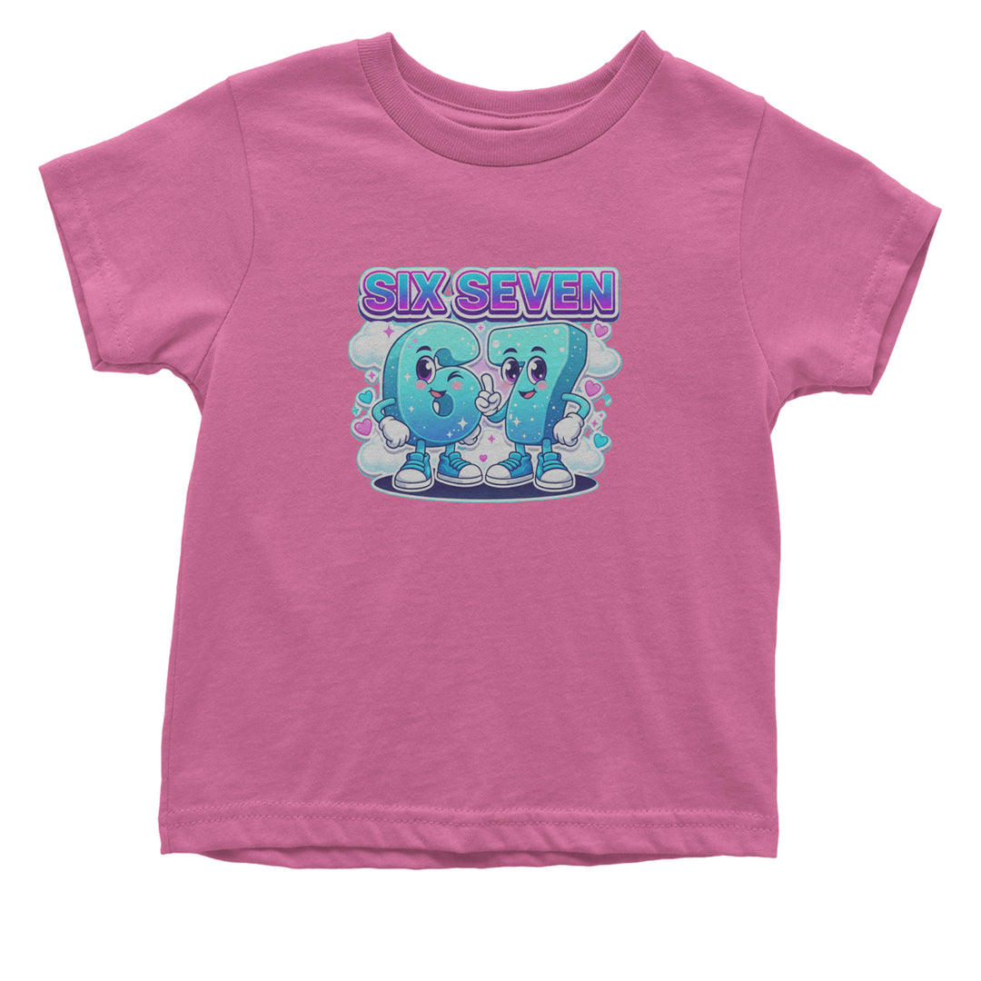 67 Six Seven Meme Kawaii Cloud Infant One-Piece Romper Bodysuit Or Toddler T-shirt Raspberry