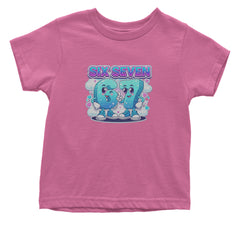 67 Six Seven Meme Kawaii Cloud Infant One-Piece Romper Bodysuit Or Toddler T-shirt Raspberry