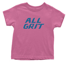 All Grit Detroit Football Infant One-Piece Romper Bodysuit Or Toddler T-shirt Raspberry