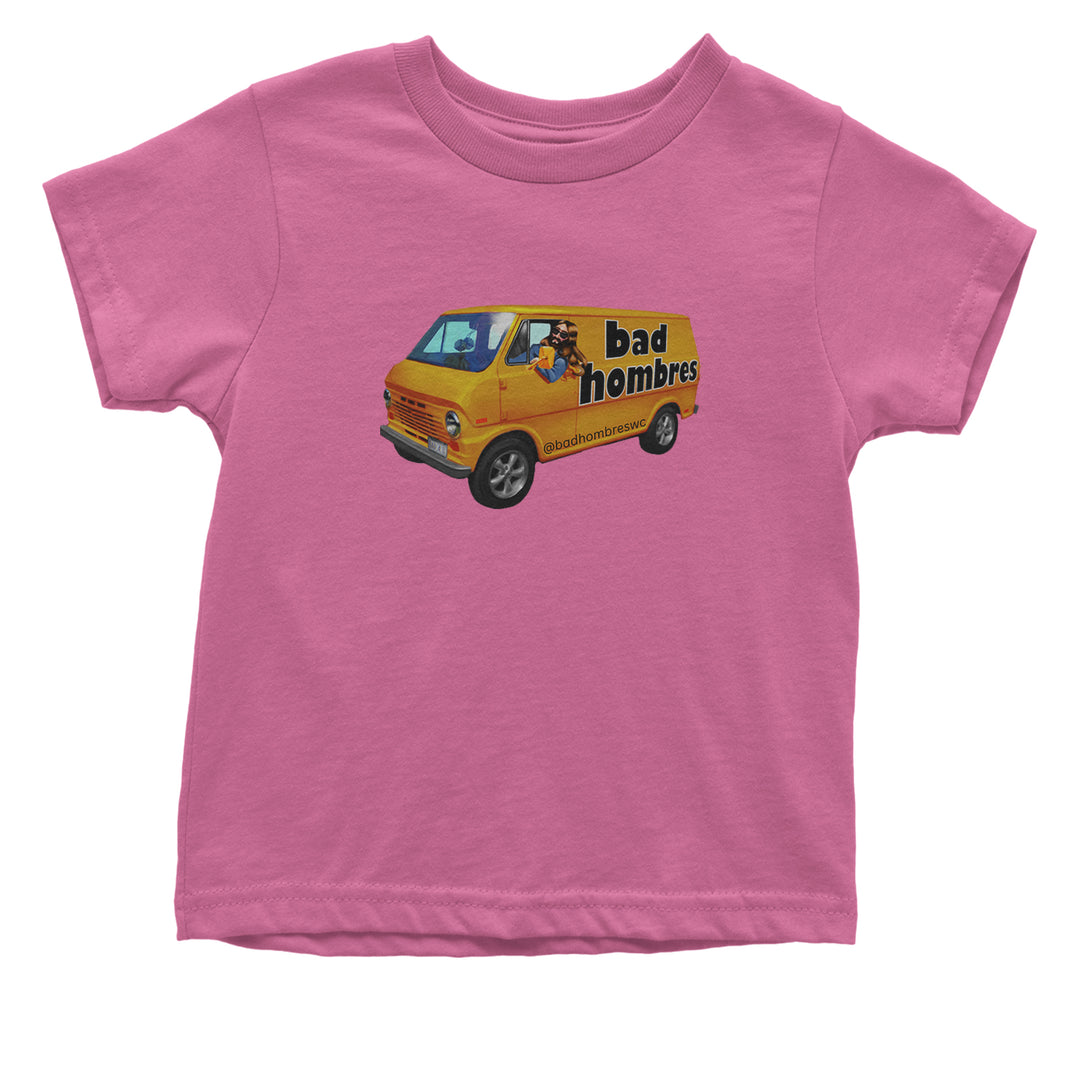 Bad Hombres Van West Chester Band Infant One-Piece Romper Bodysuit Or Toddler T-shirt Raspberry
