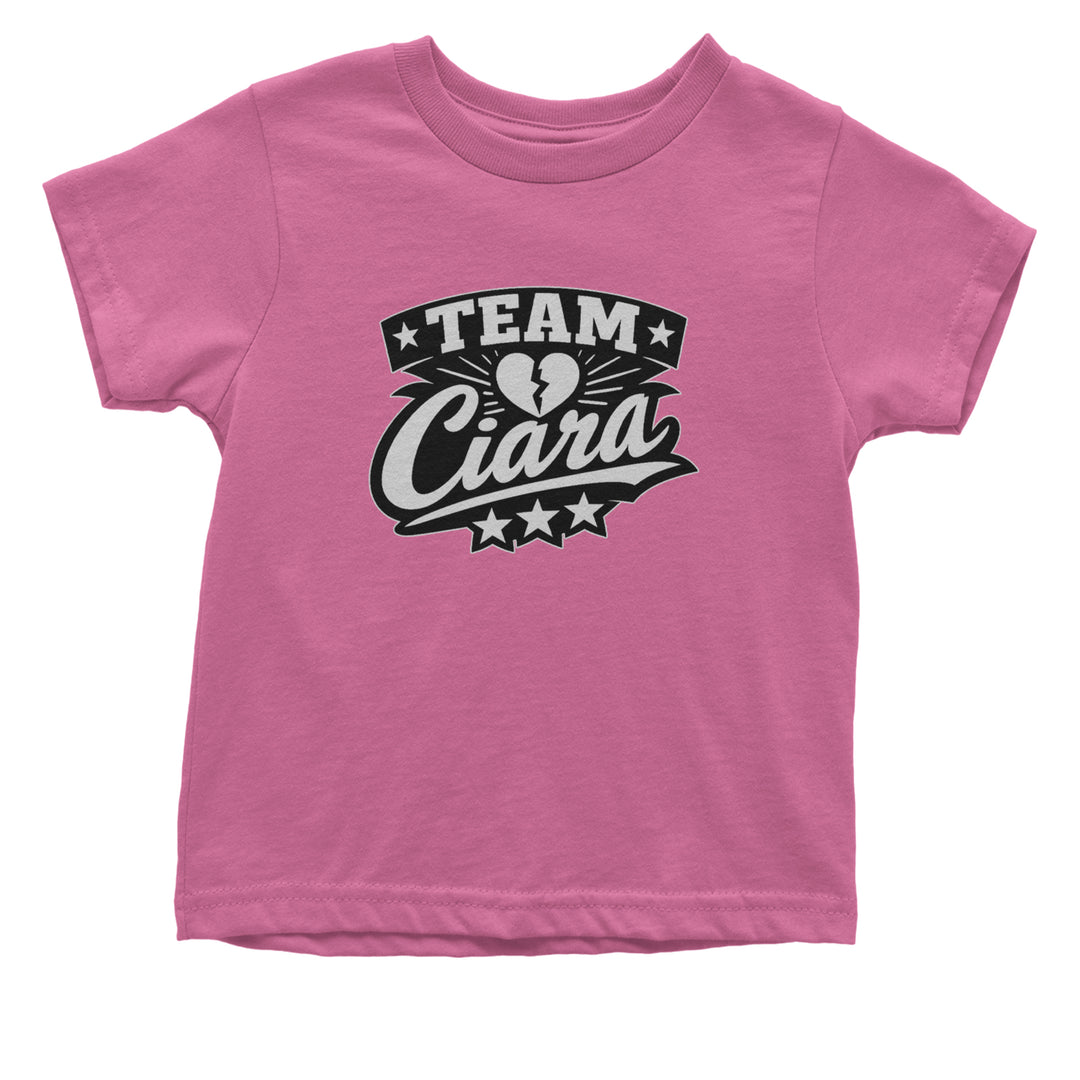 Team Ciara Scamanda Broken Heart Infant One-Piece Romper Bodysuit Or Toddler T-shirt Raspberry