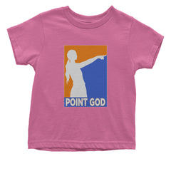 Point God Cunningham Basketball Pointing Meme  Infant One-Piece Romper Bodysuit Or Toddler T-shirt Raspberry