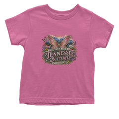 Forever Our Tennessee Butterfly Dolly Infant One-Piece Romper Bodysuit Or Toddler T-shirt Raspberry