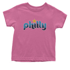 Skyline Philly Philadelphia Infant One-Piece Romper Bodysuit Or Toddler T-shirt Raspberry