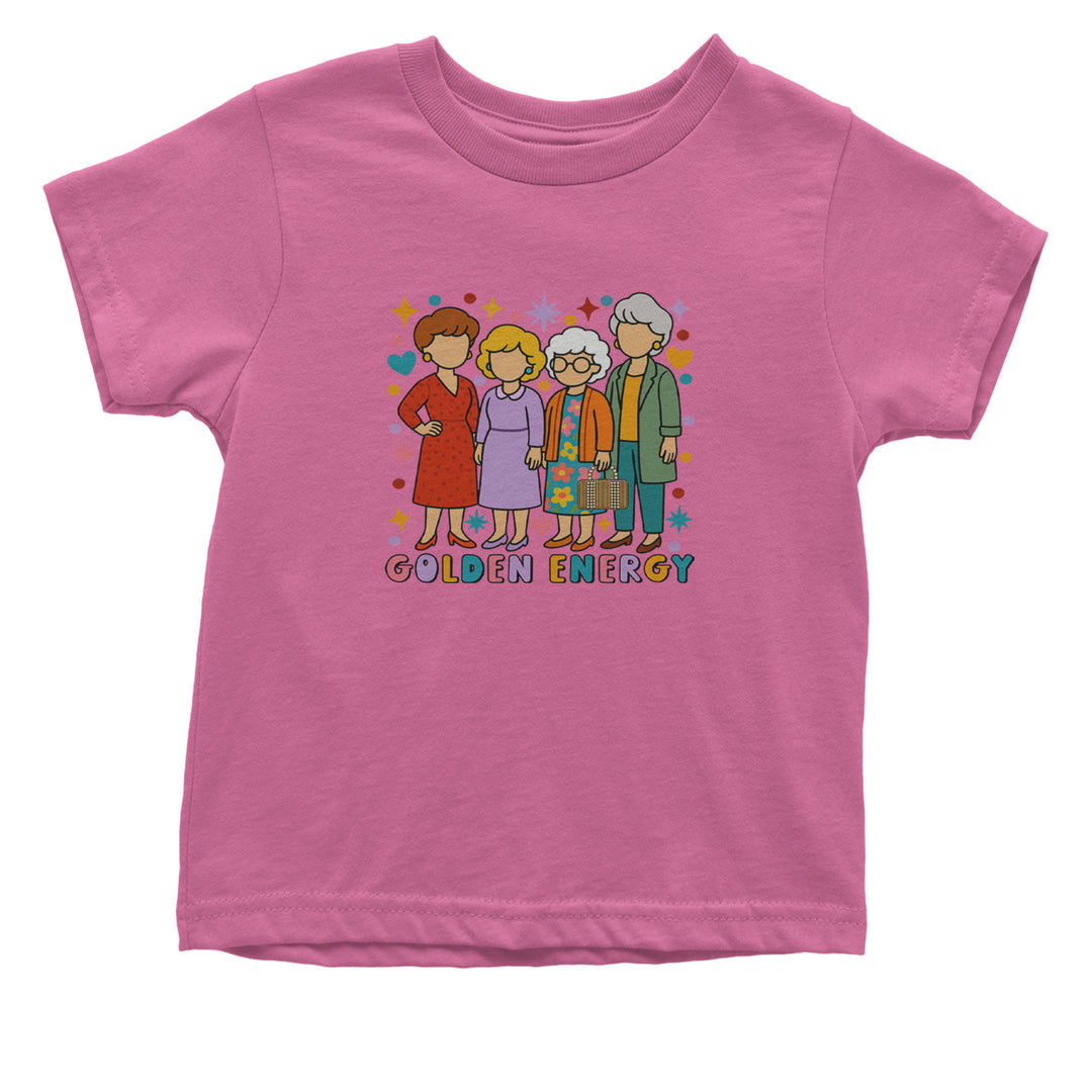 Golden Forever Golden Girls Infant One-Piece Romper Bodysuit Or Toddler T-shirt Raspberry