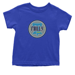 Philly Pride Liberty Bell Infant One-Piece Romper Bodysuit Or Toddler T-shirt Royal Blue