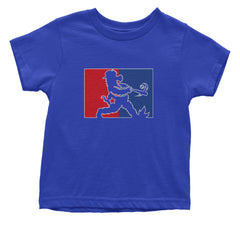 Batter Up Philly Baseball Phan Infant One-Piece Romper Bodysuit Or Toddler T-shirt Royal Blue