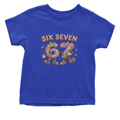 67 Candy Swirl Meme Infant One-Piece Romper Bodysuit Or Toddler T-shirt Royal Blue