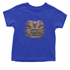 Forever Our Tennessee Butterfly Dolly Infant One-Piece Romper Bodysuit Or Toddler T-shirt Royal Blue